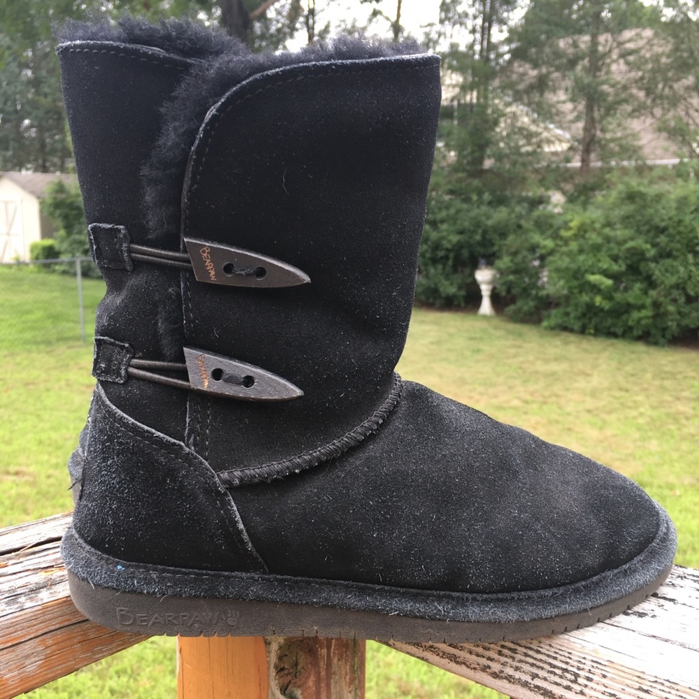 Black BearPaw Boots Size 7
